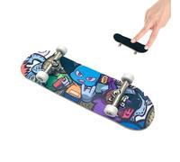 Mini Skateboard Fingerboard, Finger Skateboards For Kids, Mini Finger Skateboard Maple Wooden, Fingers Scooter Toys For Kids Boys Girls Adults Birthday Party Toy