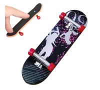 Mini Skateboards with Fingerboard - Finger Skateboard Toy for Kids | Fun Gift for Skating Fingers, Souvenir, Random Style Fingerboard, Manual Skill Game, Mini