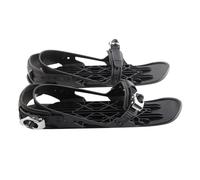 Mini Ski Skates, Snow Skateboard Shoe with Adjustable Bindings for Winter Outdoor Sports, Durable ABS Nylon Aluminum Alloy Snowblades for US 6 - 13 Foot Size