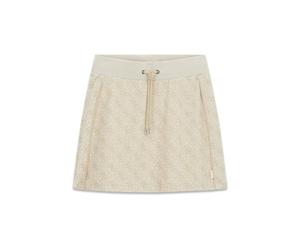 Mini skirt woman Guess Jacquard Beige S