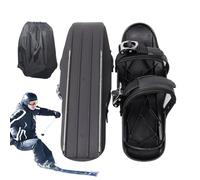 Mini Skis for Snow - Non-Slip Skiing Gear, Portable Ski Shoes | Durable Foot Mounted Skating Boards, Enhances Balance Grip in Snowy Terrain, Ideal for Sledding Hiking Ice Walking Fun Winter Adventures