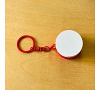 Mini Sliding Pill Box with Keychain Capsule Cross Symbols Portable Plastic Medicine Case Pill Holder Daily Use Emergencies