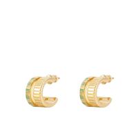 Mini Slot Earring - Ivi - Green - Or, female, IVI, Earrings, Yellow, ONE SIZE, Accessories ONE SIZE