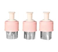 Mini - Small Cheese Cutters | Mini Garnish Tools Funny Cutout Kitchen Accessories 3 Pieces Dough Lunch Homemade Molds Stainless Steel 6cm