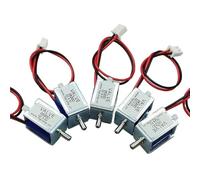 Mini Small Electric Solenoid Valve 0520D DC 3V 4.5V 6V 12V 24V N/C Normally Closed Micro Air Gas Venting Valve Flow Control Pump(DC 4.5V)
