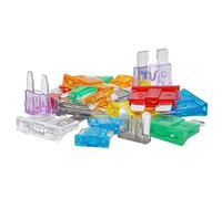 Mini Small Medium Size Car Fuse Size Blade Type,Applies to Cars,Battery Cars,Motorcycles12V-32V,2/5/10/20/30/40A Protected circuits (Color : 120pcs)