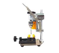 Mini Small Miniature Desktop Bench Drill DIY Precision Watch Repair Tool Desktop DC Home Drilling Machine Efficient Design(TZ-B10 and Vise)