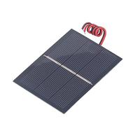 Mini Small Solar Panel Module, 1.5V 0.65W Micro Mini Solar Panel Cells Solar Cells DIY Electric Toy Materials Photovoltaic Cells Solar Panel Power Home DIY Project(60X80mm)