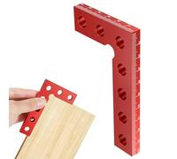 Mini Small Square Aluminum Alloy Center Finder Tool Woodworking 90 Degree Machinist Square Rulers for Carpenters Engineer