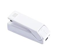 Mini Snack Sealing Machine - Portable Heat Bag for Food Storage | USB Rechargeable Compact Handheld Device with Fast Locking Press, Freshness Preserver for Chips Candy Fruit Leftovers