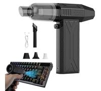 Mini Snow Blower, Stepless Speed Dust Removal Suction, Cordless Electric Blower, High-Speed Brushless Motor Fan, Portable Outdoor Snow Removal Tool for Driveway Lawn Sidewalk Garage Winter Therm