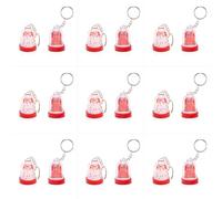 Mini Snow Globe Keyrings | Double-Sided Custom Photo Inserts | Clear Acrylic Keepsake Keychains | Fun DIY, Stocking Fillers, Party Favours | Packs of 2-24