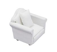Mini Sofa Set - Decorative Couch | 1/12 Scale Living Room Accessory Craft Perfection for House Scenes Toys Making Goods for Furniture Kits