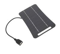 Mini Solar Panel, 5V 5W USB Solar Panel Charger for for Cell Phone Charging, Small USB Fan, Night Light, High Efficiency Monocrystalline Silicon Solar Panel for
