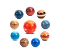 Mini Solar System Stress Balls,10PCS Planets Squeeze Balls Space Toys