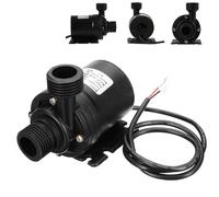 Mini Solar Water Pump,DC 24V 800L/H 5M Hot Water Circulation Pump,1/2 Inch Brushless Submersible Water Pump, Brushless Submersible Water Pump Circulation Pump for Aquarium Pond Reser