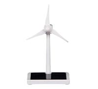 Mini Solar Wind Mill | Educational Desk Windmill Model - Science Teaching Craft Ornament Desktop Home Experiment for Kids Creative Learning