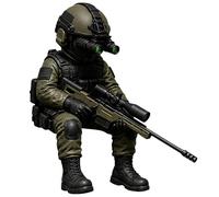 Mini Soldiers Figures Playset, Small Realistic Miniature, Soldiers Figures Toy, Army Men Model, Tabletop Sandbox Combat Action Collection, Forces Display War Game Kit
