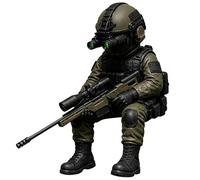 Mini Soldiers Figures - Small Realistic Miniature Playset - Mini Soldier Figurine,for Pretend Play Educational Projects Decoration Boys Kids Party