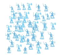 Mini Soldiers Set - Ancient Warriors Figures Pack of 100 Toy Soldiers, Multicolor Miniature Model Kit | Suitable for Board Games, School, Learning, Crafts, Hobbies, R