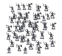 Mini Soldiers Set - Ancient Warriors Figures Pack of 100 Toy Soldiers, Multicolor Miniature Model Kit | Suitable for Board Games, School, Learning, Crafts, Hobbies, R