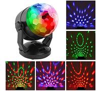 Mini Sound Activated Party Lights Battery USB Portable RGB Disco Ball Light