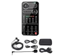 Mini Sound Disguiser, Smart Voice Changer Recording Mini Sound Card, 13 Electronic Sound Modes