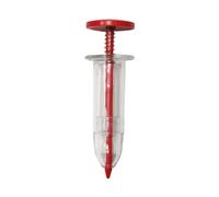Mini Sowing Seed Dispenser, Small Sower Seed Spreader Manual Handheld Seed Planter Mini Hand Spreader,Garden Seed Planter for Carrot Lettuce Grass Spinach Seed,Seed Counter for Spreading (red)