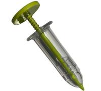 Mini Sowing Seed Dispenser Sower Small Needle Barrel Seeder Manual Handheld Seed Planter Mini Hand Spreader Garden Seed Planter