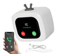 Mini Speaker, Small Wireless Music Player, Retro TV Design Touchscreen Audio Device, Portable Sound System for Beach, Camping, Garage, Outdoor, Travel, 2.32x1.5x2.36 inches