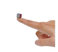 Mini Speed Cube, TaoLeLe 1cm 3x3 Tiny Magic Cube World’s Smallest puzzle Cube Smooth Rotation Brain Teaser Travel Games for Speed Cube Enthusiasts