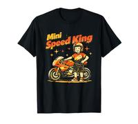 Mini Speed King Kids Motorcycle Shirt - Vintage Biker Youth T-Shirt