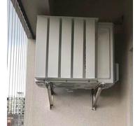 Mini Split Air Conditioner Baffle Diverter Cover - All-Weather Condenser Shield for Enhanced Airflow Control Universal Fit for HVAC Systems Protects Against Elements