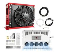 Mini Split Air Conditioner for Trucks, Buses, RVs - Rapid Cooling, Low Noise, 24V AC for Semi Trucks, Big Rigs, Caravans, Vans and More