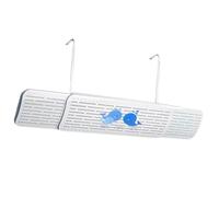 Mini Split Air Deflector - Retractable 180 Rotating | Air Conditioning Vent Deflector - for Home Bedroom Living Room Nursery Hotel Dorm Elderly Room
