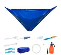 Mini Split Cleaning Kit, Air Conditioner Cleaning Kit for 37-45in 12PCS Waterproof Wall Mounted for Home Use