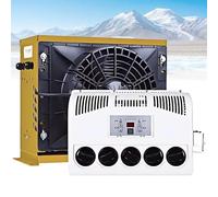 Mini Split Electric AC Unit for RV, Truck, and Camper Van - 12V/24V Fast Cooling, Low Noise Air Conditioner for Motorhome and Bus