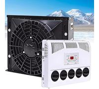 Mini Split Electric AC Unit for RV, Truck, and Camper Van - 12V/24V Fast Cooling, Low Noise Air Conditioner for Motorhome and Bus
