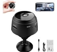 Mini Spy Camera,Mini Camera Spy,Mini Spy Camera Wireless Hidden with Audio, Spy Focus Magnetic Mini Security Camera Outdoor,Mini Spy Security Camera Wireless,Spy Camera No Wifi Needed (Black, 1PC)