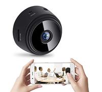 Mini Spy Camera, Wireless Camera 1080P Full HD with Audio and Video, Hidden Secret Baby Monitor Home Security Surveillance Cam with Night Vision Motion Detection for Outdoor/Indoor