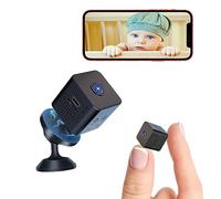 Mini Spy Camera Wireless Hidden, 1080p Full HD HD Mini WiFi Camera, Nanny Cam for Home Security Surveillance Cam, Hidden Secret Baby Monitor with Night Vision Motion Detection for Outdoor/Indoor