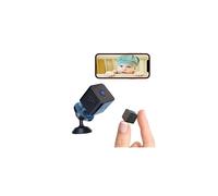 Mini Spy Camera Wireless Hidden, 1080p Full HD HD Mini WiFi Camera, Nanny Cam for Home Security Surveillance Cam, Hidden Secret Baby Monitor with