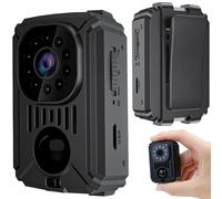 Mini Spy Camera without WiFi - Internet-free Surveillance Camera, Motion Detector, Long Battery Life, Camera Without WiFi Car, Discrete Spy Camera, Invisible MicroSD 32 GB, Car Camera