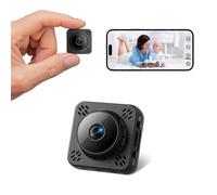 Mini Spy Hidden Camera WiFi with FREE Cloud Storage, 4K HD No WiFi Needed Wireless Camera with Magnetic Mount, Motion Detection & Night Vision for Pet/Baby/Nanny