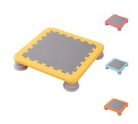 Mini Square Trampoline for Kids - Safe Rebound Springs, Non-Slip Base, Indoor/Outdoor Fun for Ages 3+, Perfect for Active Play and Fitness