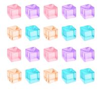 mini Squishies, 20 squishies cheap Soft Sensory Blocks for Stress , 20 Pack of Textured Sensory, mini squishies Compact Desk Companion for Office Use