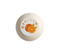 Mini Squishy Stress Ball, 6cm Ice Bread Soft Sensory Fidget Stress Balls Squeeze Change Color, Help Focus and Relax Ideal Stress Relief For Office, Classroom Party Favors. Orange