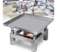 Mini Stainless Steel Concrete Vibrating Table, Vibration Test Platform, 35x35/50x50cm Concrete Vibrating Table for Metallurgy (50 * 50cm 220V)