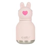 Mini stainless steel water bottle Rabbit Pale Pink 200 ml