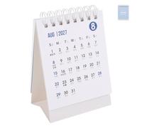 Mini Stand up Desk Calendar 2027 for Daily Schedule Planning